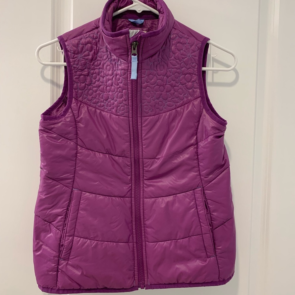 Lands End Vest Kids Small 7-8
